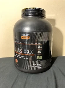GNC AMP Mass XXX Protein Powder Mass Gainer 6Lbs Chocolate BB 04/2026 Sealed - Picture 1 of 4