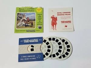 Carretes View-Master Sawyer's Famous People Royal Canadian Monted Police Mounties  - Imagen 1 de 2