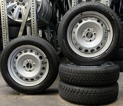 4 Orig SMART Winterräder Stahl 165/65 R15 81T Fortwo Forfour W453 A45340 - Bild 1 von 4