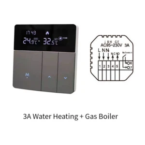 WiFi Smart Thermostat Temperature Controller Tuya Remote Control 16A/3A 95-230V - Picture 1 of 8
