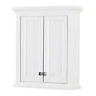 Foremost Bathroom Wall Cabinet 28" X 24" X 8" Wood White W/ Adjustable Shelves