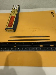 New Qty (2) Blundell 3 1/2" Swiss Pattern Round Files, Cut 2 - Picture 1 of 4