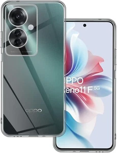 COVER CUSTODIA PER OPPO RENO 11F 5G TRASPARENTE SLIM MORBIDA ULTRASLIM SILICONE - Imagen 1 de 8