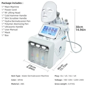 7 in 1 professional Beauty Gesichtsmaschine Hydra Aqua Dermabrasion - Bild 1 von 17