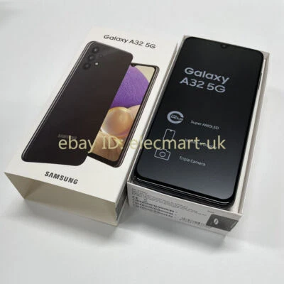 Unlocked Samsung Galaxy A32 5G 64GB/128GB SM-A326B/DS 48MP Unopened Smartphone - Image 1 of 4