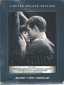 FIFTY SHADES OF GREY LIMITED DELUX EDTION BLU-RAY (JOURNAL & PEN) (N1) - Picture 1 of 6