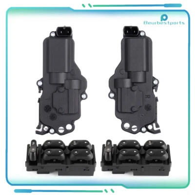 For 2002-2005 Ford F-350 Super Duty FL & FR Window Switch & Door Lock Actuators - Image 1 of 4