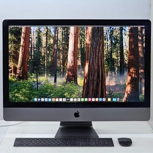 APPLE IMAC PRO A1862 27" 5K 2017 XEON 8 CORE W-2140B@3.2GHz 64GB RAM 1TB *READ - Picture 1 of 10