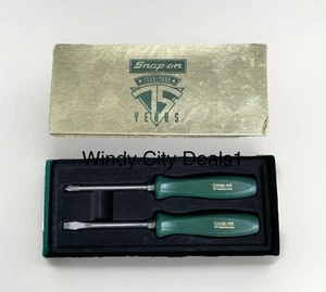 Snap-on Tools EE. UU. NUEVO RARO 75º ANIVERSARIO Juego de destornilladores de agarre duro SDS2ANV - Imagen 1 de 5
