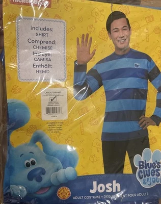 Disfraz familiar InSpirit Designs Blues Clues talla azul Josh talla adulto Foto 1 de 3