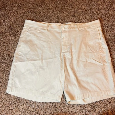 Pantalones Cortos de Golf Adidas Para Hombre Talla 40x7.5 Verde Claro Rendimiento Frente Plano Foto 1 de 4