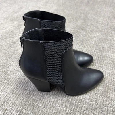 Apt. 9 Botas Tacón Negro Mujer Talla 7.5 Foto 1 de 4