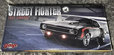 1/18 GMP 1969 CAMARO Billet Specialties Black STREET FIGHTER NIB Never Displayed - Image 1 of 4