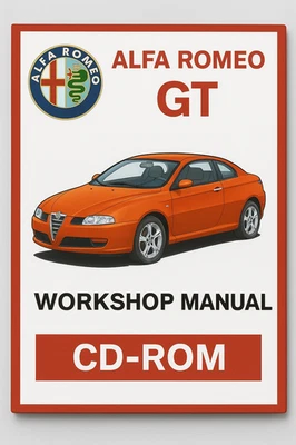 Alfa Romeo GT Manuale Officina_Workshop Manual Manuale officina Alfa Romeo GT CD - Immagine 1 di 4