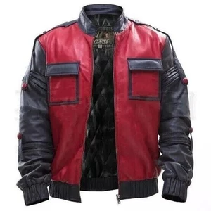 Giacca di pelle Marty McFly | Ritorno al futuro parte II Michael J. Giacca Fox - Foto 1 di 4