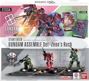 Juego de Cartas Gundam Mazo de Inicio ST03A Juego de Montaje Gundam Zeon's Rush JP Ver. - Imagen 1 de 1