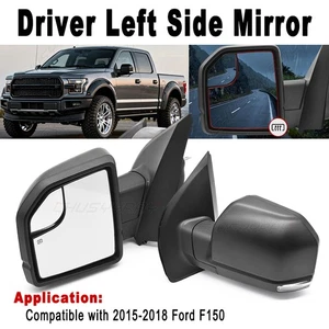 Power Heated Left Side Mirror Fit 2007-2013 Chevrolet Silverado 1500 GMC Sierra - Picture 1 of 9
