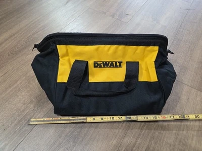 NEW DEWALT Contractor Large Heavy Duty Tool Storage Bag Case for Drill Saw 19" - Image 1 of 4
