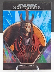 2024 Topps Star Wars Masterwork Blue Nute Gunray #61 - Picture 1 of 2