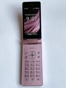 SHARP AQUOS Keitai SH-02L Android Flip Phone Pink Unlocked From Japan - Picture 1 of 20