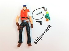 2007 G.I. Joe 25th Anniversary SHIPWRECK GI Joe Cobra Loose All Weapons + PARROT