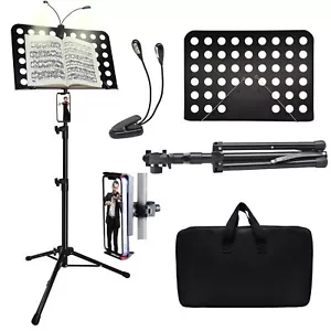 Tialero Sheet Music Stand Music Stand for Music sheet stand with accessories - Picture 1 of 8