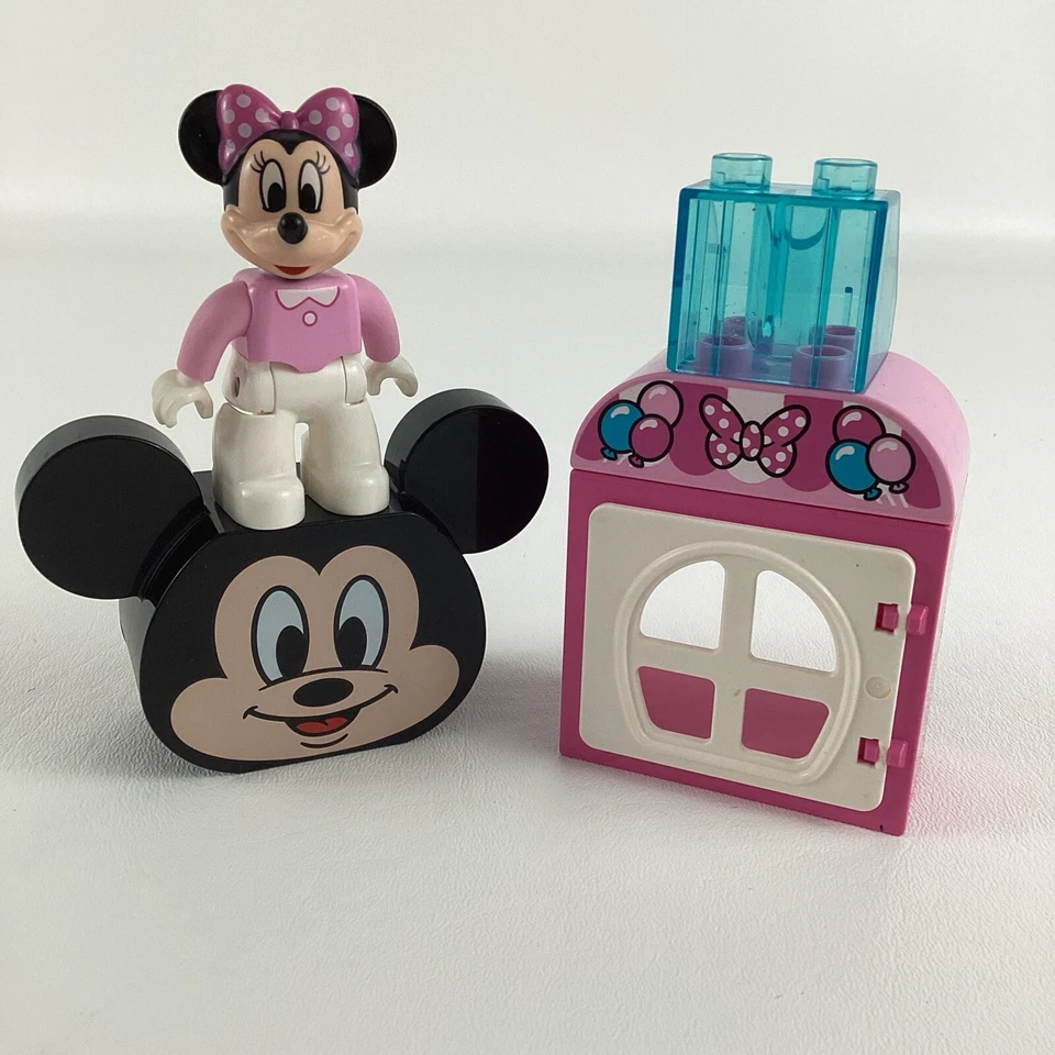 Lego Duplo Disney Minnie Mouse Fiesta de Cumpleaños Figura Niño Primer Juguete de Construcción  Foto 1 de 4