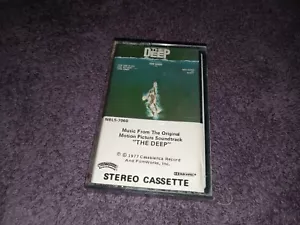 The Deep - Soundtrack Cassette Tape 1977 R&B Soul Donna Summer John Barry OOP - Picture 1 of 5