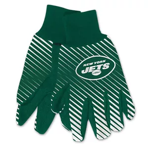 NUEVO Football New York Jets Protective Utility Guantes agarrados con licencia - Imagen 1 de 1