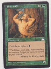 UKTABI EFREET  X1  MTG MAGIC GATHERING  N-MINT HOMELANDS  US3