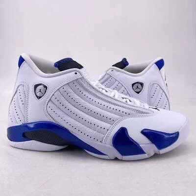Air Jordan 14 Retro "WHITE HYPER ROYAL" 2020 - Talla 8 - 487471 104 (12273-28) Foto 1 de 4