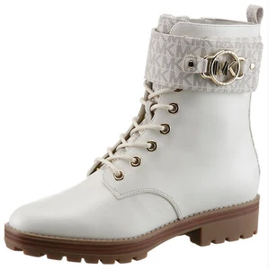 RETOURE - MICHAEL KORS RORY BOOTIE Schnürstiefelette 727282 Cremeweiß 36 EU - Bild 1 von 2