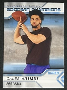 CALEB WILLIAMS 2023 Upper Deck Goodwin Champions Base Rookie RC #44 | USC Bears - Picture 1 of 2