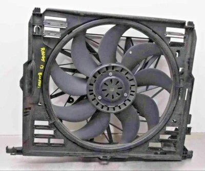 2013 BMW 550i RADIATOR ELECTRIC COOLING FAN MOTOR ASSEMBLY OEM 17428509743 Foto 1 de 4