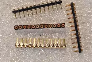 AUGAT - TIRAS DE ENCHUFE TYCO SIP 510-AG90D-12 ALTO REL DORADO/ORO - 24 piezas - Imagen 1 de 1