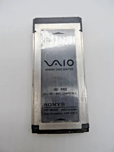 ADAPTATEUR DE CARTE MÉMOIRE SONY PRO VGP-MCA20 CARTE #WL60 - Photo 1/4