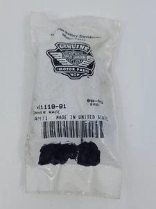 GENUINE 41118-81 HARLEY DAVIDSON OEM INNER RACE NEW NOS Factory Sealed - Foto 1 di 2