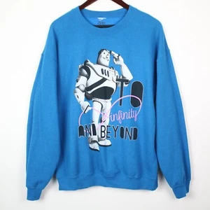 Sudadera unisex grande Toy Story Buzz Lightyear To Infinity And Beyond Crew - Imagen 1 de 4