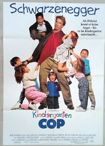 E262 Kinoplakat KINDERGARTEN COP Arnold Schwarzenegger / Penelope Ann Miller - Picture 1 of 2