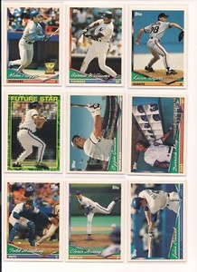 1994 Topps Baseball Trading Cards U Pick / Choose from List CHOICE #s 1 - 250