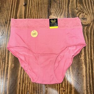 NWT WACOAL WOMENS SIZE 6(M) 875353 COMFORT TOUCH Full Brief- Baroque Rose