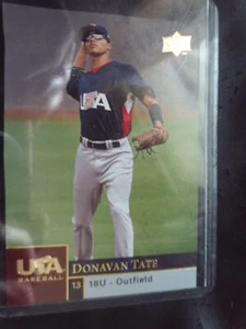 2009 (TEAM USA) Upper Deck USA 18U National Team #18UDT Donavan Tate - Bild 1 von 2