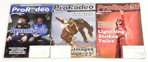 Lot 3 ProRodeo Sports News Magazine January February March 2024 Rodeo Cowboys - Picture 1 of 6