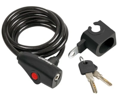 Cavo Cavetto Antifurto Acciaio Ø 8 mm 160 cm Antifurto Biciclette Ciclo C93725 - Immagine 1 di 4