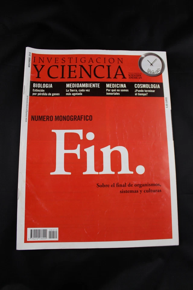 Revista INVESTIGACION Y CIENCIA Numero Monografico FIN. - Noviembre 2010 - Imagen 1 de 1