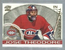  2004-05 Pacific In The Crease #7 Jose Theodore (ref53796)