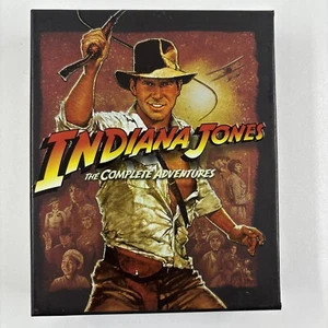 Indiana Jones - The Complete Adventures - 4 Movies + Bonus Features (Blu-ray) - Picture 1 of 3