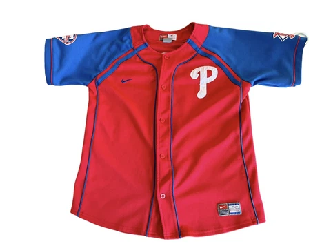 Nike Youth Philadelphia Phillies Ryan Howard #6 Red Jersey Large Cover