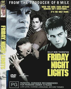 Friday Night Lights Movie PAL PG DVD Region 4 VGC Billly Bob Thorton - Picture 1 of 7