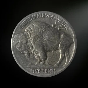 1937-P Philadelphia Mint Buffalo Nickel G/VG+ - Picture 1 of 2